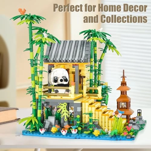 Panda Bamboo House - LED Light