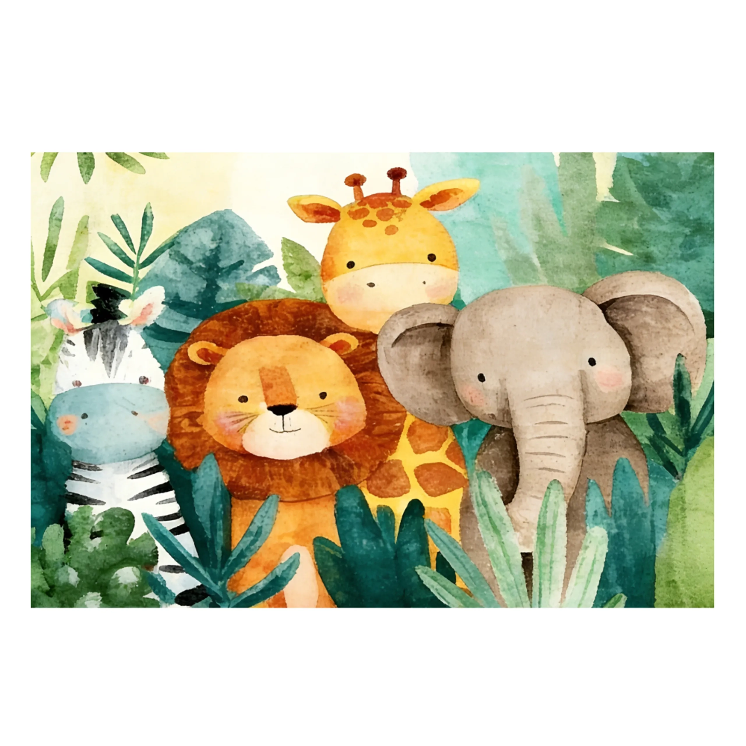 Factory Price Wild Animals Cushion Play Mat - 0 month