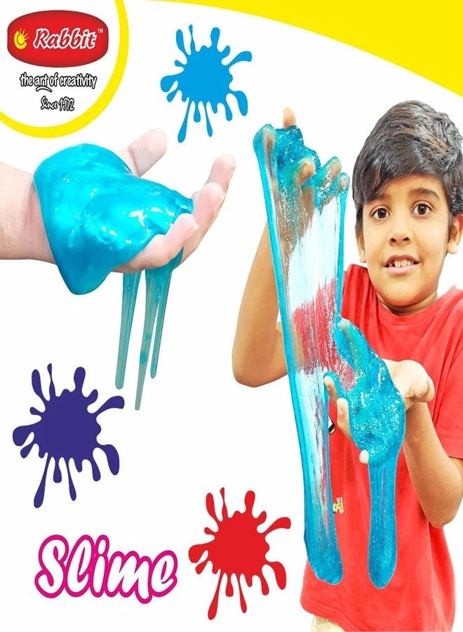 Dough Glitter + Fruit Scented + 8 Color Clay Bucket + Neon Slime 100g 3+ years