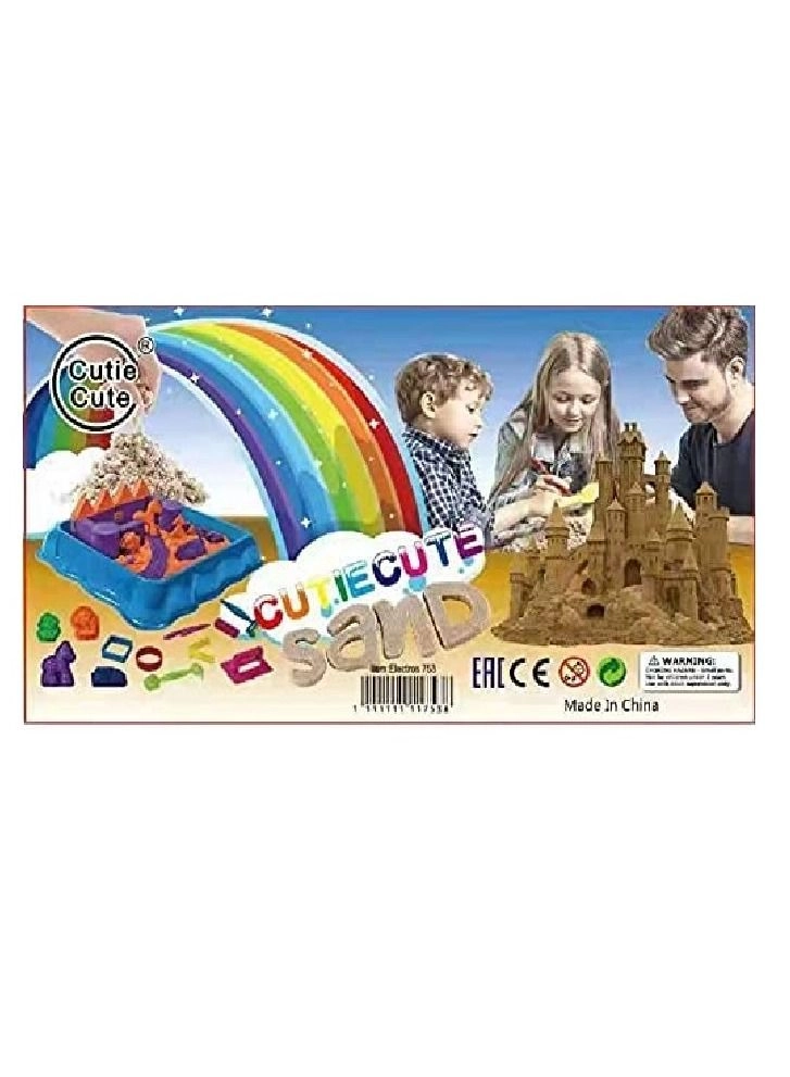 Magical Play Sand - 2000 Grams With Accessories
