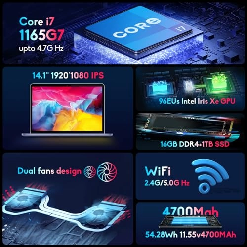 N14PRO - 14.1'' i7-1165G7 16GB DDR4 1TB SSD