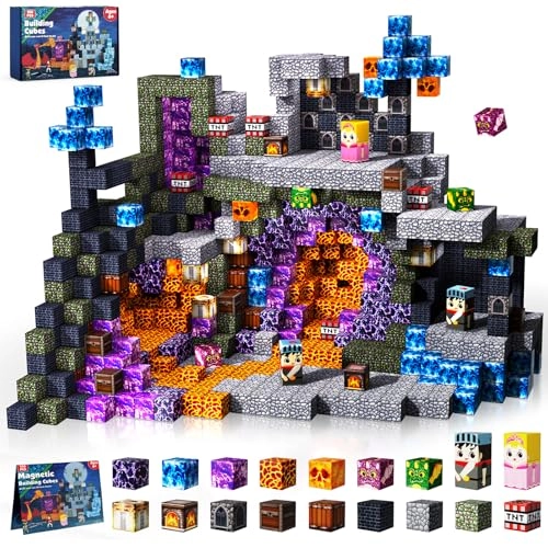 Magnetic Blocks - Dark Castle Sword Domain World 150 pcs