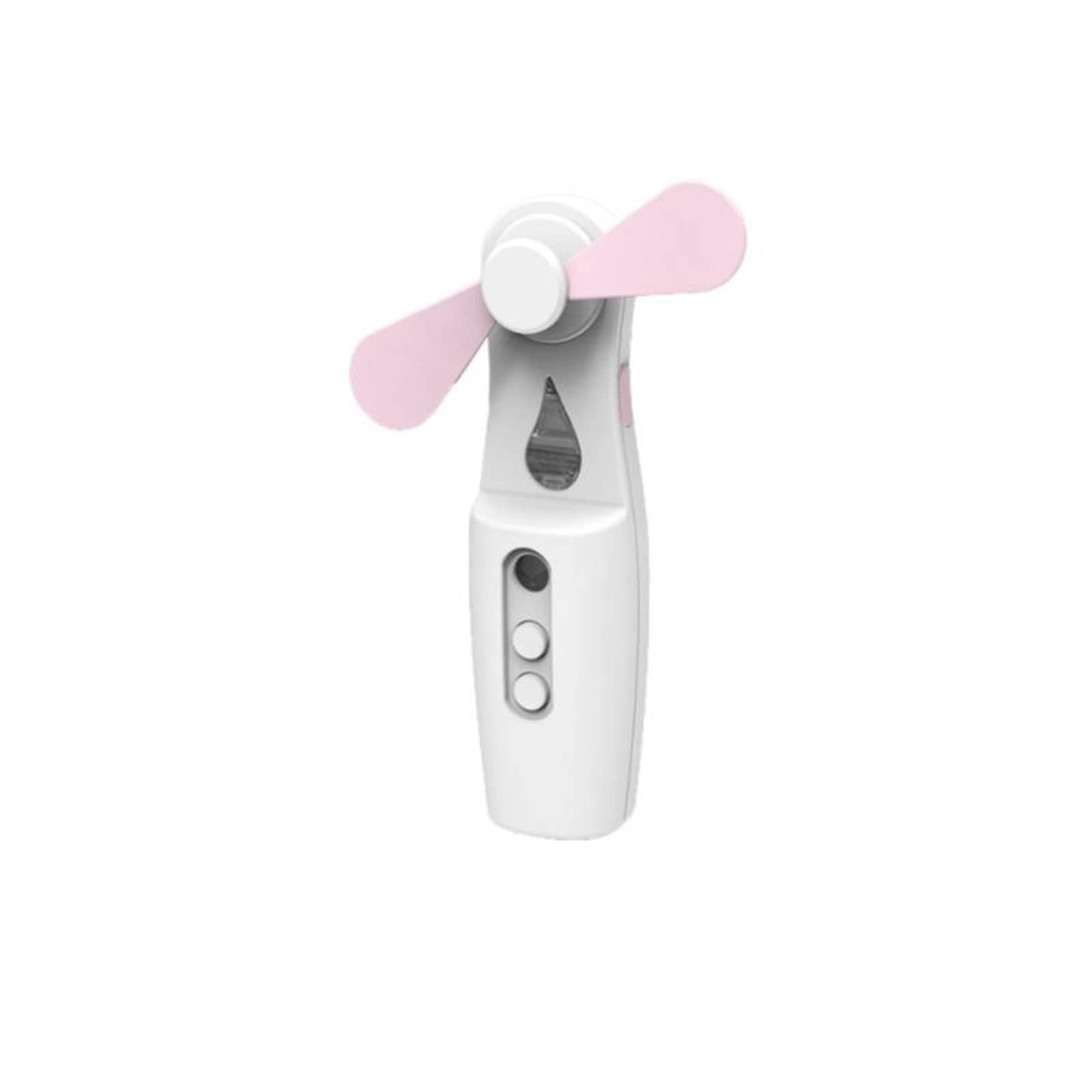 Mini Flexible Rechargeable Cooling Fan - Pink One Size