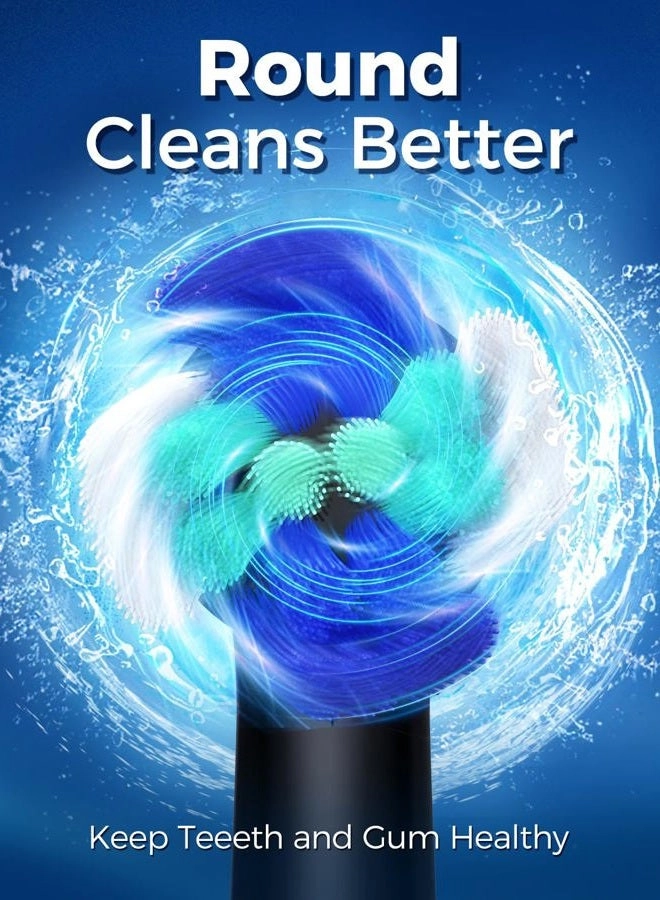 Rotating Electric Toothbrush - 8 Brush Heads 4 Modes 25-Day Battery Life