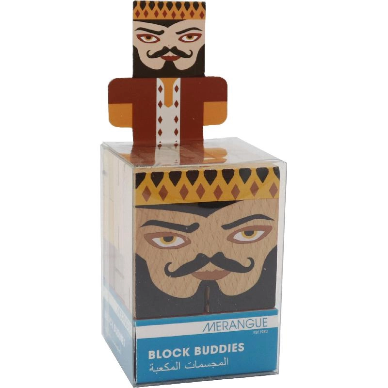 Non Branded Merangue Block Buddies Wooden Puzzle (MT7338XP0259)