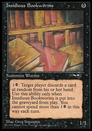 Wizards of the Coast Insidious Bookworms - 2pcs