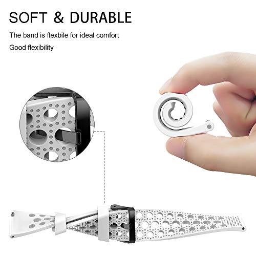 Watch Band for EIGIIS K55 - Soft Silicagel Blue Fits 140mm-200mm