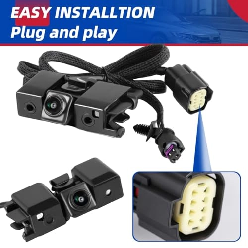 Backup Camera - Compatible with 2016 2017 2018 2019 Chevy Silverado GMC Sierra 1500 2500 3500 Replace# 84062896