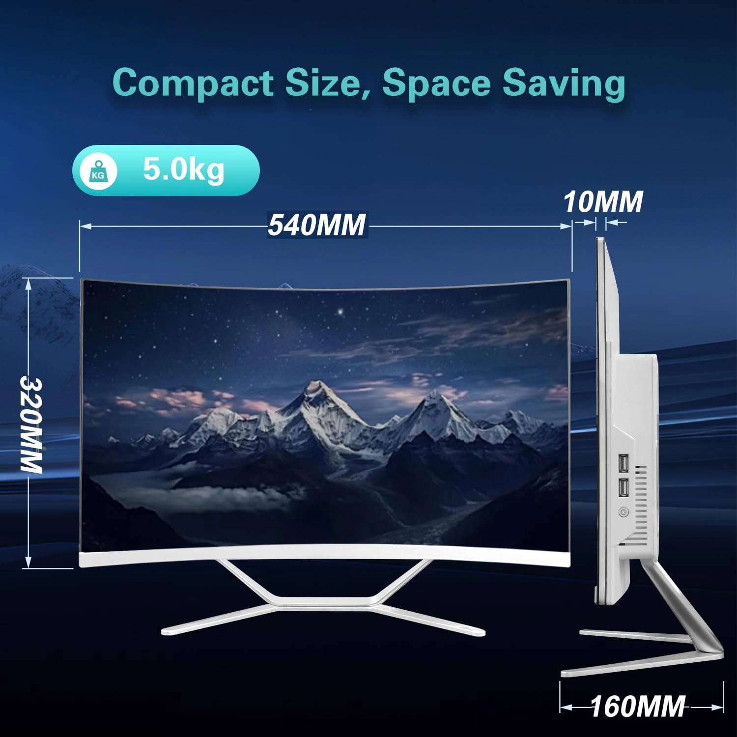 All in One PC - 16GB 23.8 inch I5-12450h