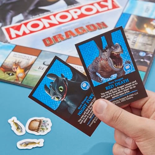 Monopoly How to Train Your Dragon - English 8 years and up