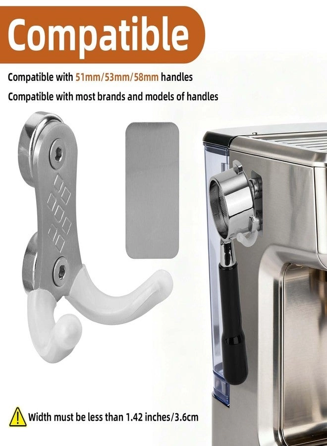 Magnetic Portafilter Holder - 2pcs Stainless Steel