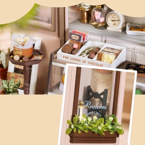 Miniature Dollhouse - Creative Room with Furniture