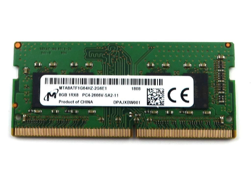 MTA8ATF1G64HZ-2G6E1 - 8GB 2666MHz 260-pin SO-DIMM DDR4
