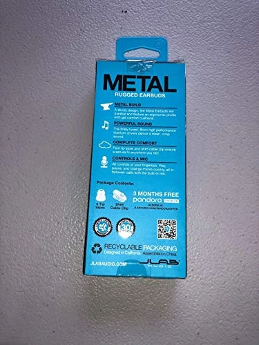 (Refurbished) J5M Metal - Wired Earbud