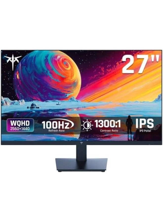 KT&C QHD Monitor - 27 Inch 2560×1440