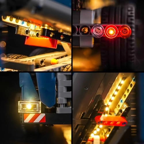 LED Light Set for LEGO Tipping Dump Truck 42203 - Copper Line