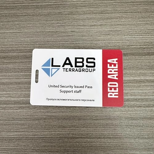 Escape from Tarkov Key Card - Red TerraGroup 10 cards