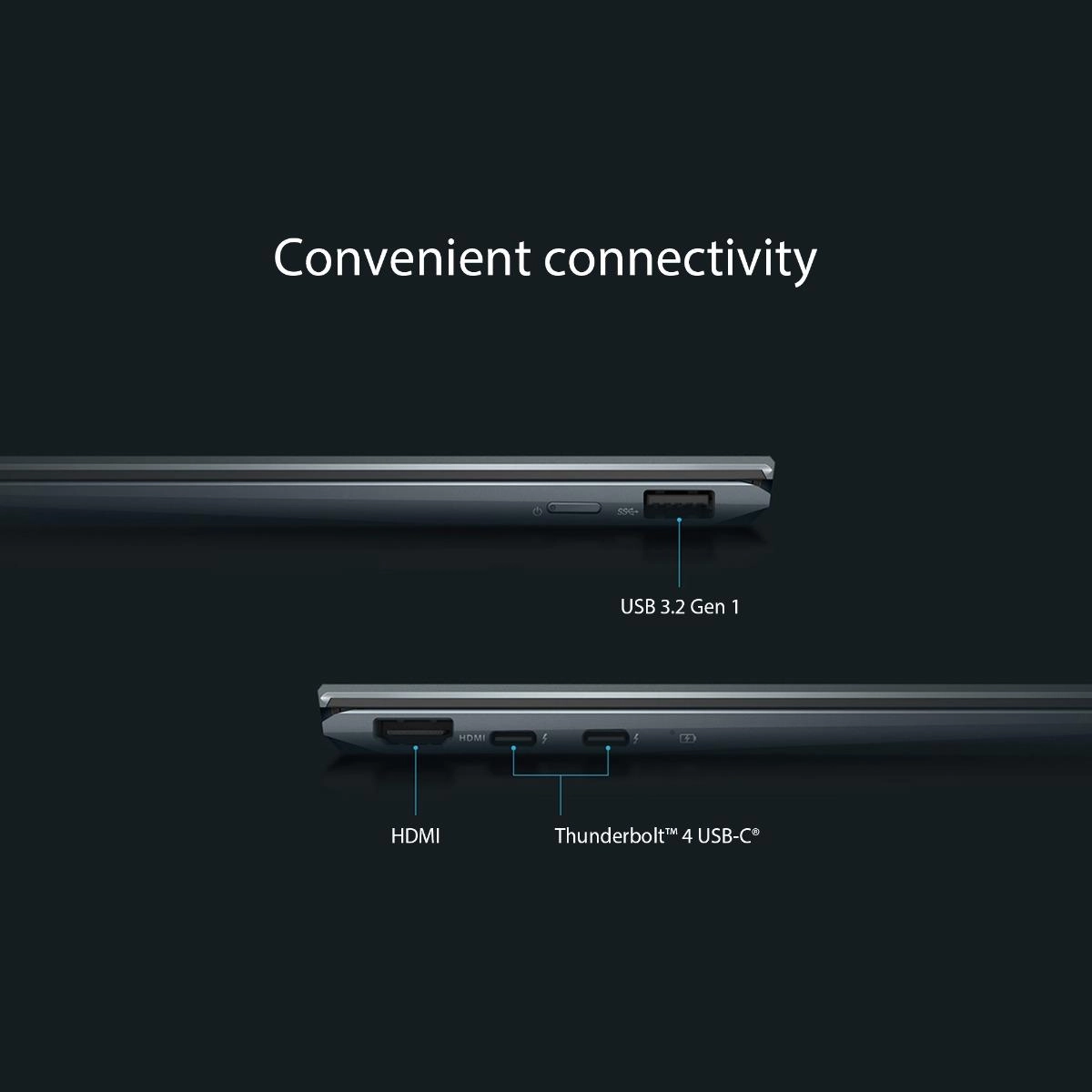 ZenBook Flip 13 OLED UX363EA - 13.3'' Core i7-1165G7 16GB DDR4 1000GB SSD