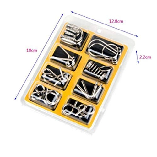 IQ Test Mind Game Puzzle - 8 pcs