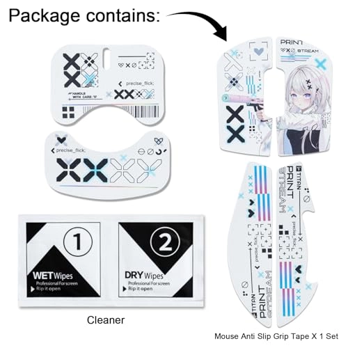 Mouse Anti-Slip Grip Tape - Wireless