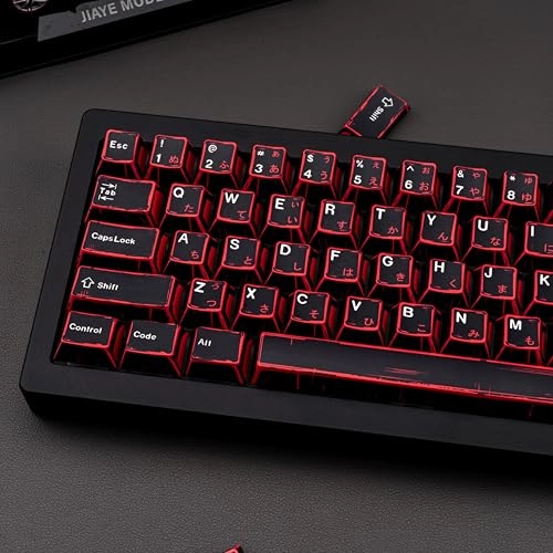 Manga Style PBT Keycaps Set - keyboard