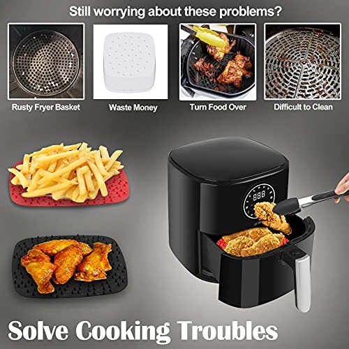 Reusable Air Fryer Liners - BPA free Food Grade Silicone