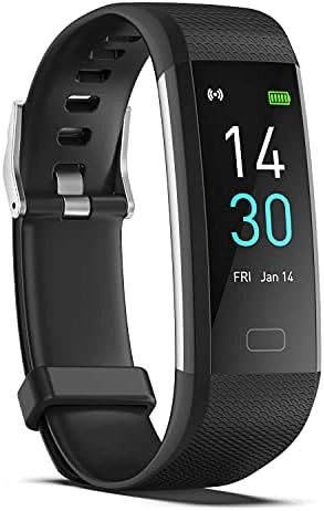MZA STORES Fitness Tracker - Heart Rate Monitor Step Counter IP68