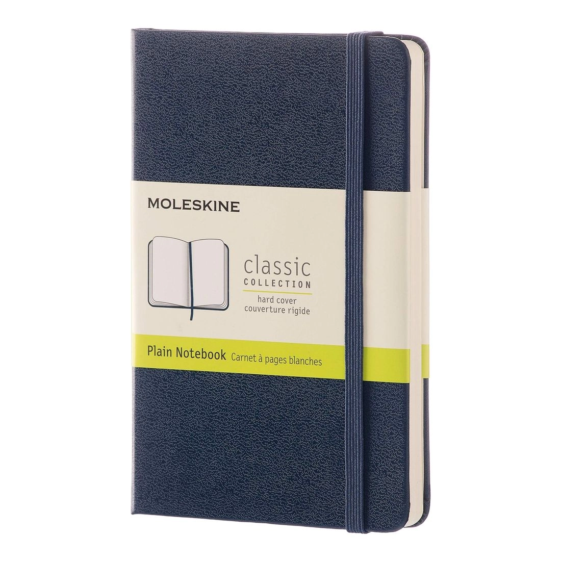 Plain Notebook Pocket Hardcover - Blank 192 Pages