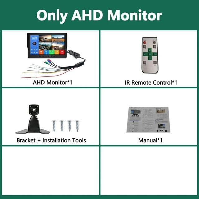 Vehicle Monitor System - 10.1-Inch