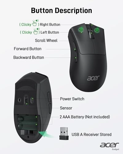 Ergonomic Mouse - Wireless