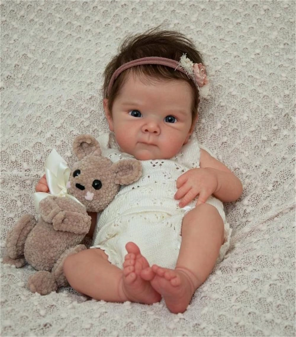 Reborn Baby Doll - 48 cm Full Silicone