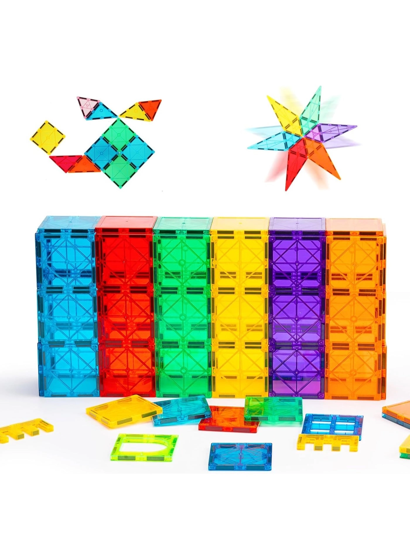 Magnetic Tiles - 136 pcs