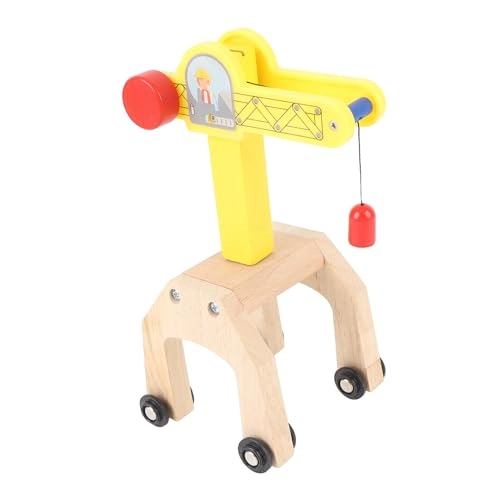 Wooden Crane Toy - 8 pcs