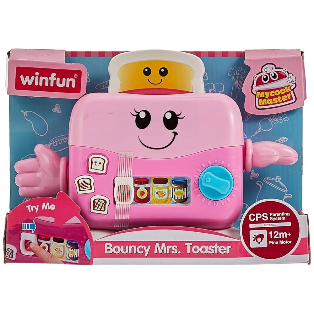Bouncy Mrs. Toaster - Suitable for 12 months & above