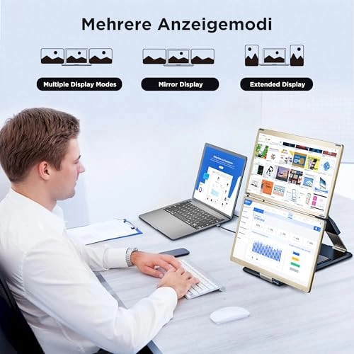 Laptop Screen Extender - 1920 x 1080 Pixels 15.6 Inches