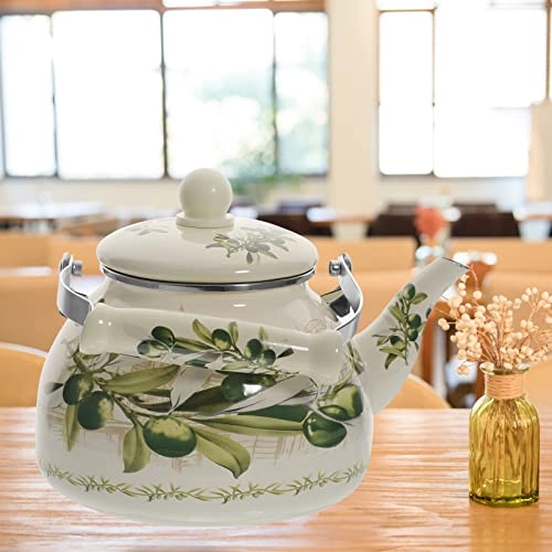 Enamel Tea Kettle - Enamel