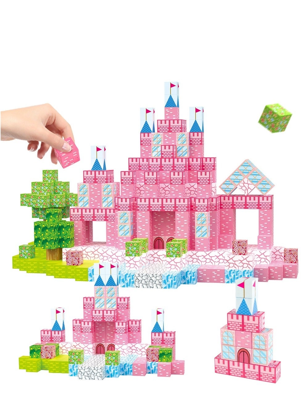 Magnetic Blocks - Princess Castle 128pcs