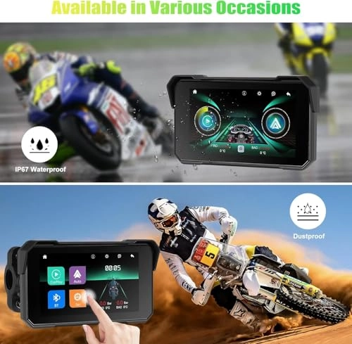 Motorcycle Navigation Display - 5 inch