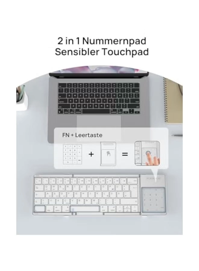 Folding Bluetooth Keyboard - Wireless