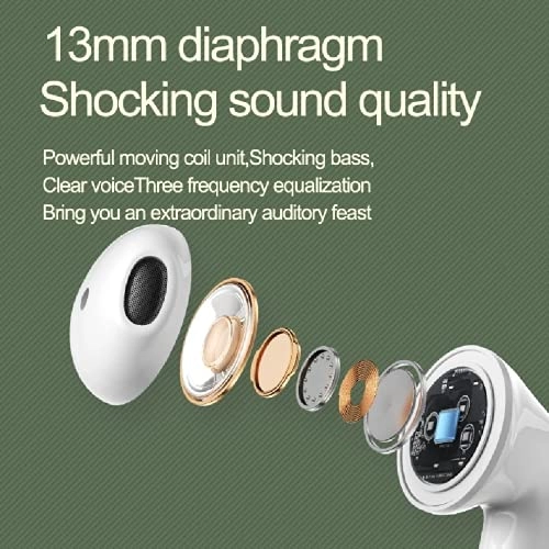 TWS Stereo Earphones - Wireless Earbud