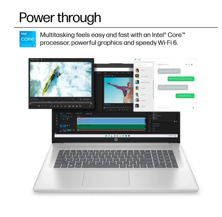 17 Inch Laptop - 17.3'' Core i3-N305 32GB DDR4 2TB SSD