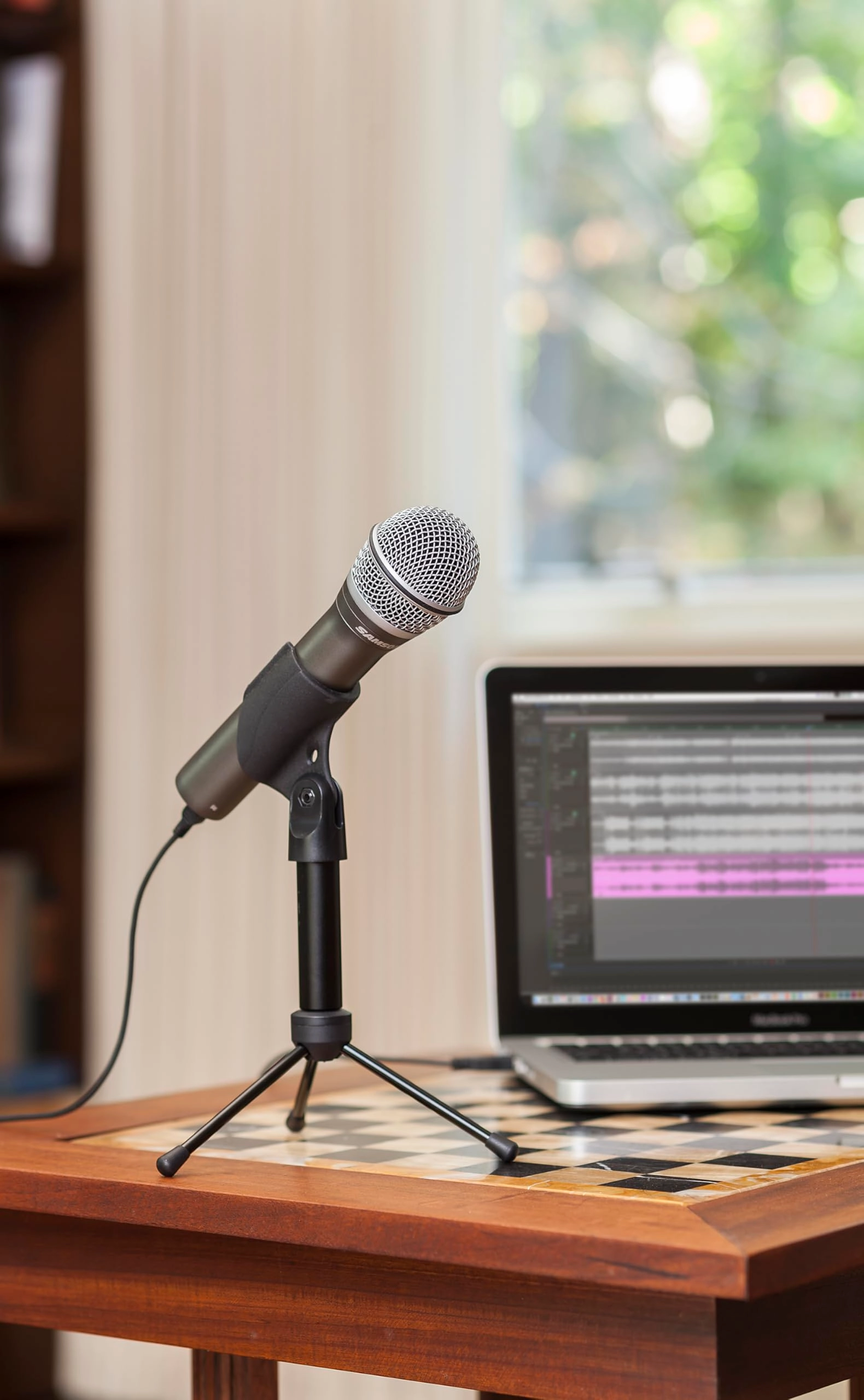Q2U USB+XLR Microphone + ASVS4B + USB 2.0 A Male to A Female Extension Cable + Cleaning Cloth