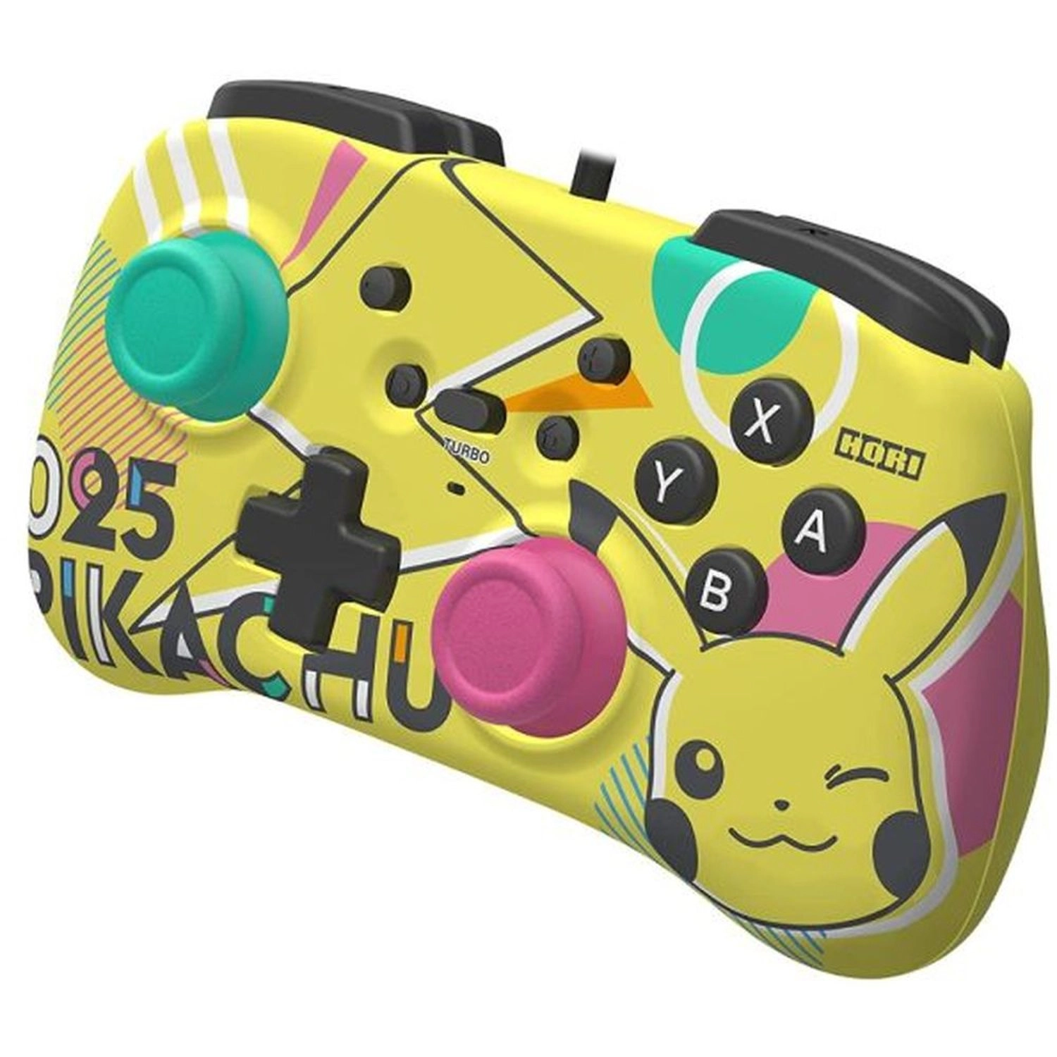 Nintendo Switch Mini Controller Pikachu Pop Multicolor