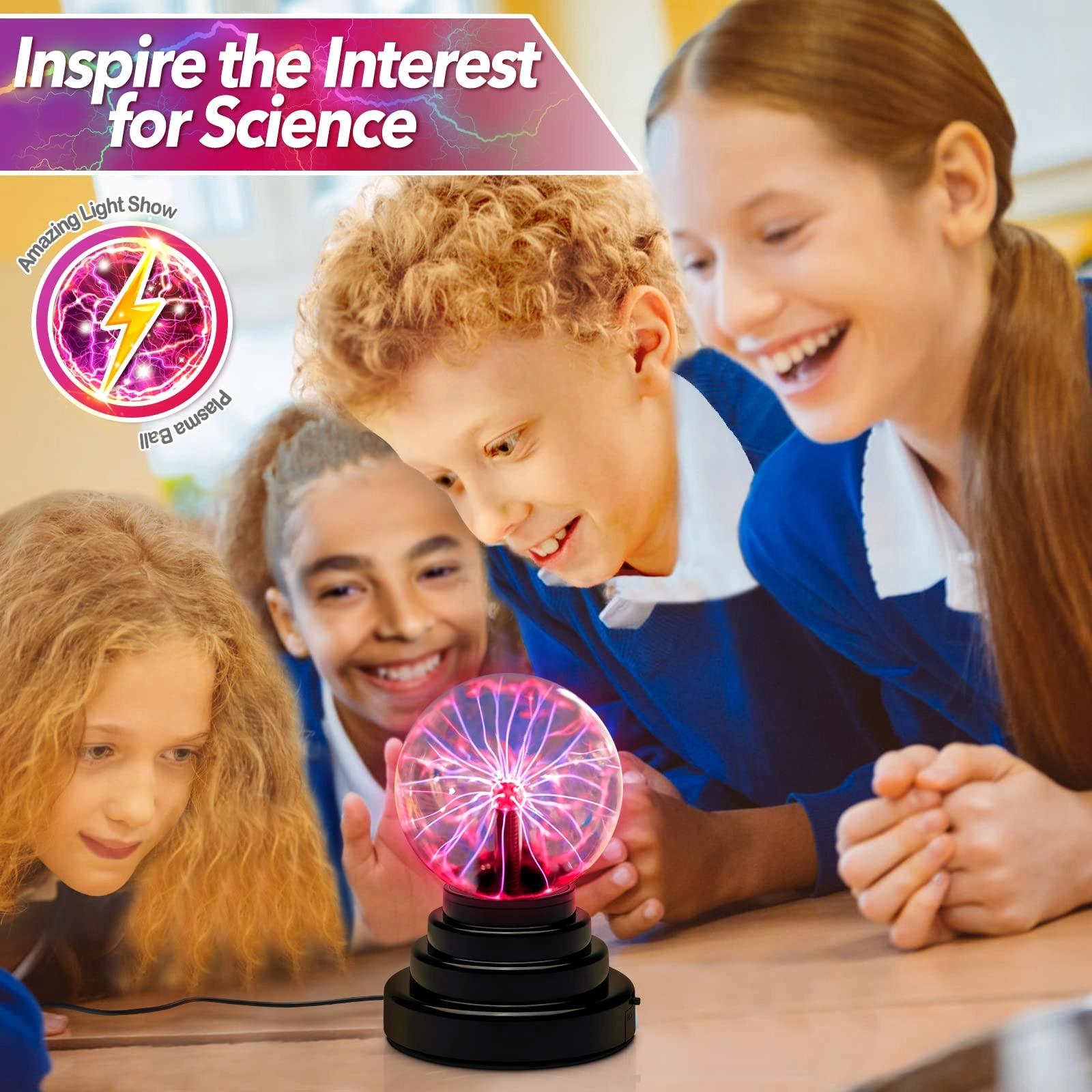 Plasma Ball - lamp Clear
