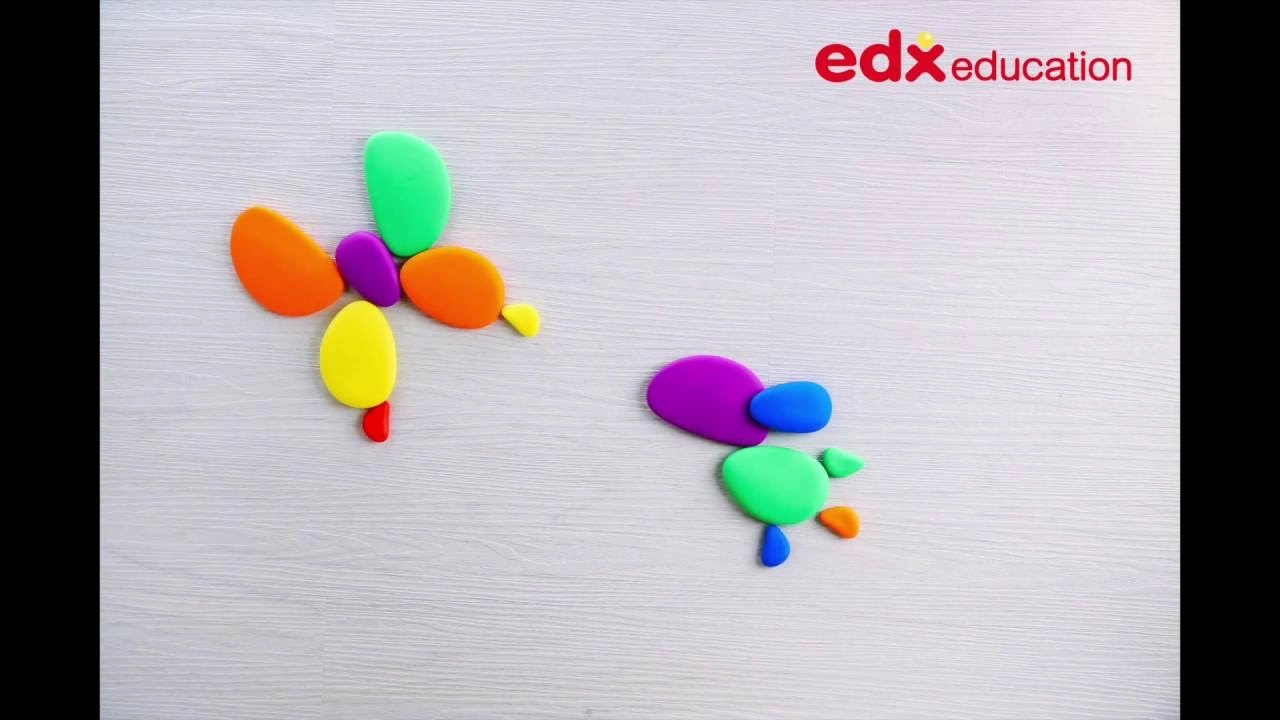 Rainbow Pebbles - Suitable for 3-99 years 36 piece(s)