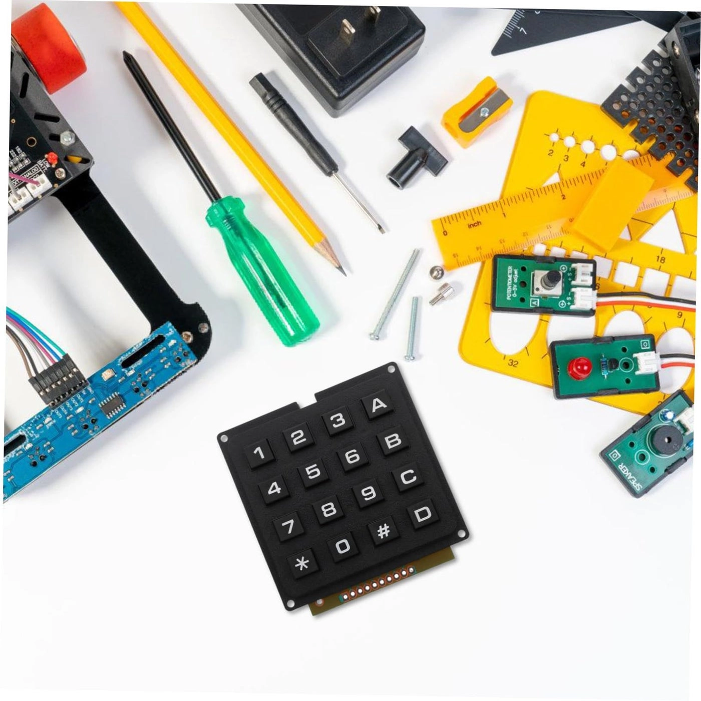 Keypad Module - 3x4 Matrix 16 keys Microcontroller