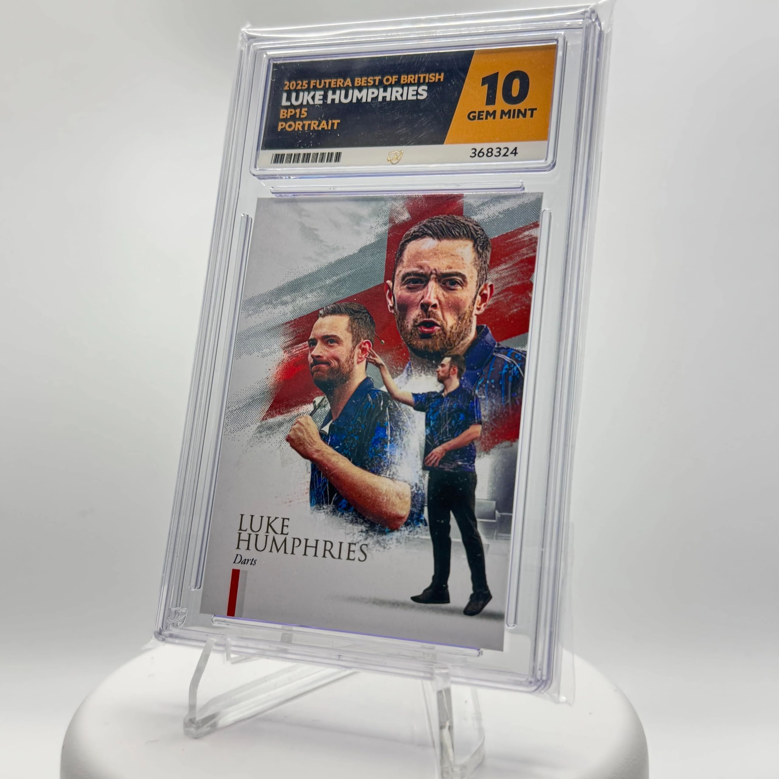 Collect-a-Bubbles 2025 Futera Best of British Luke Humphries BP15