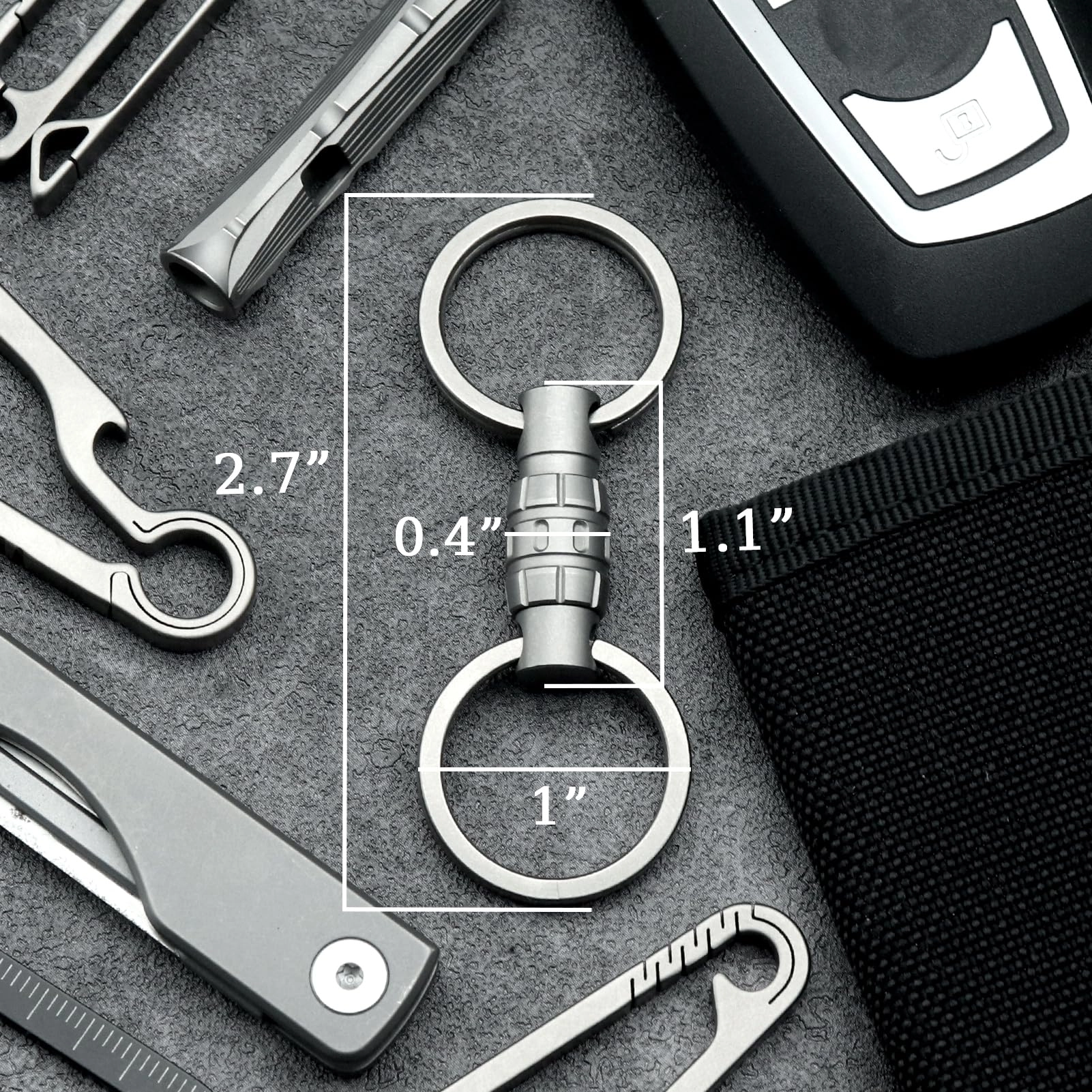 Carabiner Keychain - Space