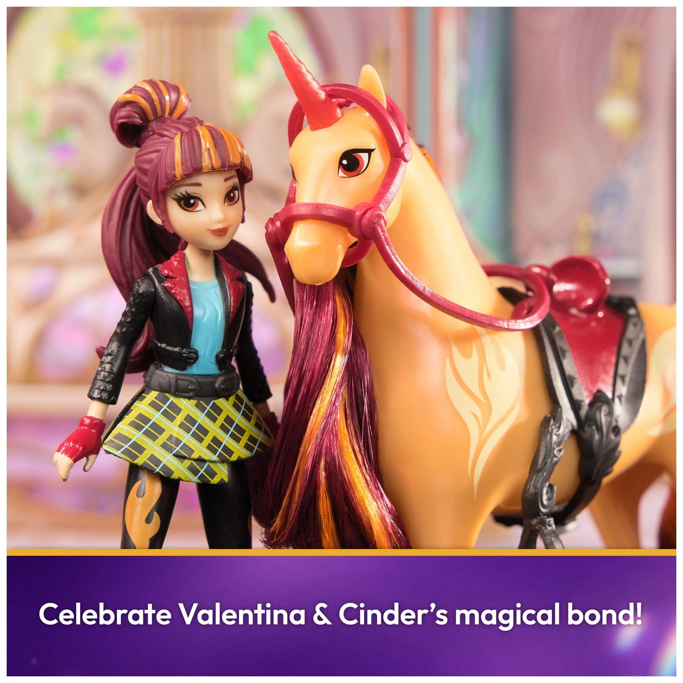 Valentina Doll - 4.5” + Cinder Unicorn - 5” Ages 4+