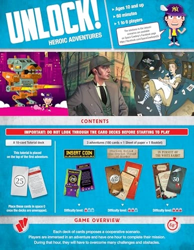 Unlock! Heroic Adventures